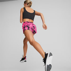 Run Fav All Over Print Velocity 3" Women's Running Shorts, Ravish-AOP, extralarge-IND